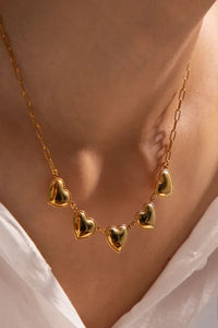 Collar corazones