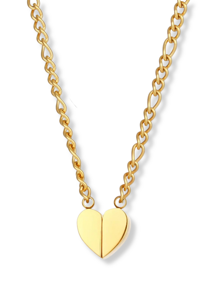 Corazon de iman collar