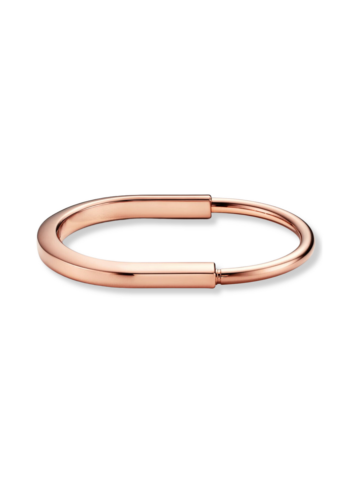 Lock bracelet rosegold