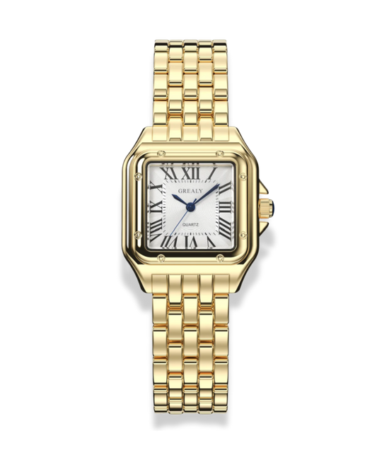 Reloj Pantera dorado