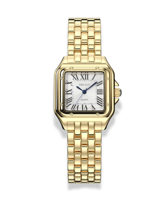 Reloj Pantera dorado