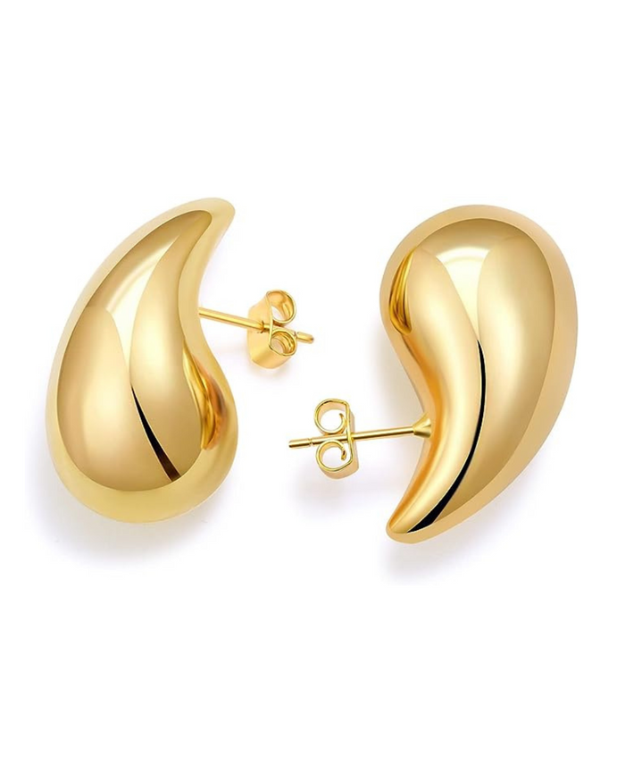 Tear Drop Aretes