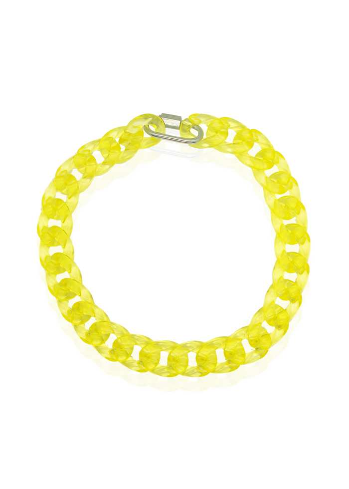 Chunky Chain Hot Yellow