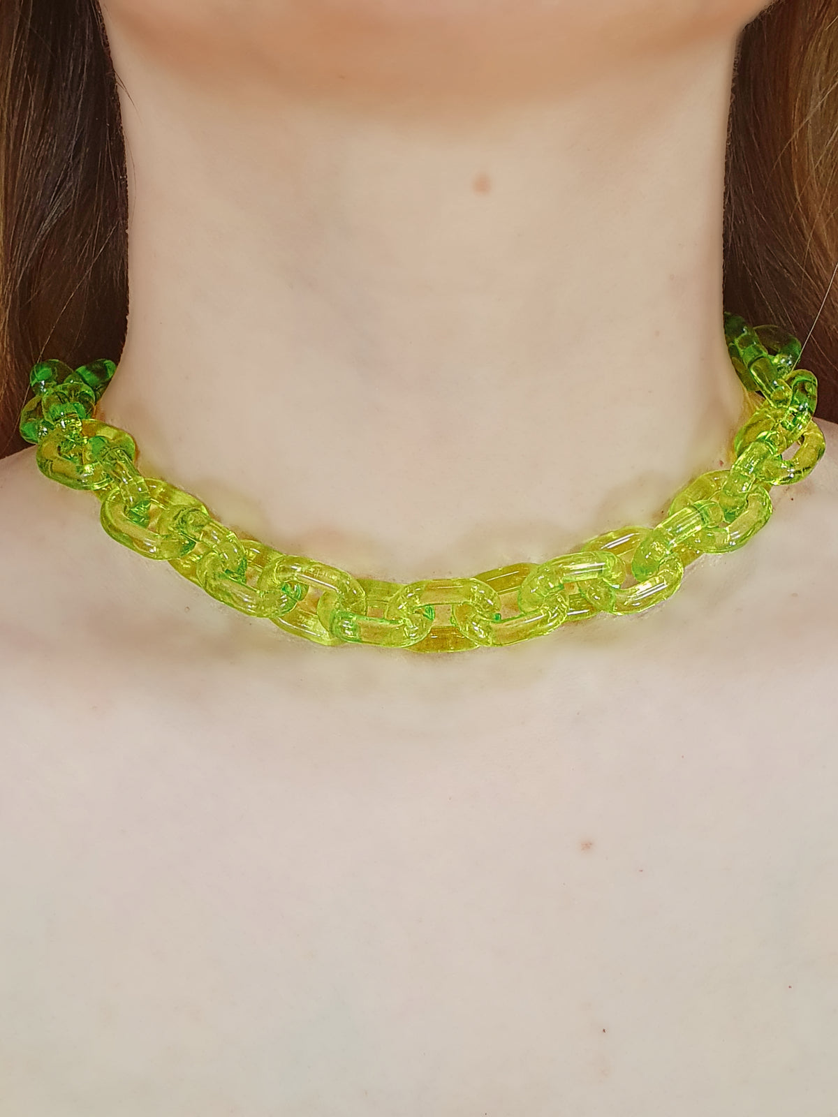 Chunky Chain Lime green