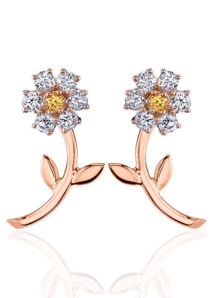 Yo Te Cielo ear jacket rosegold