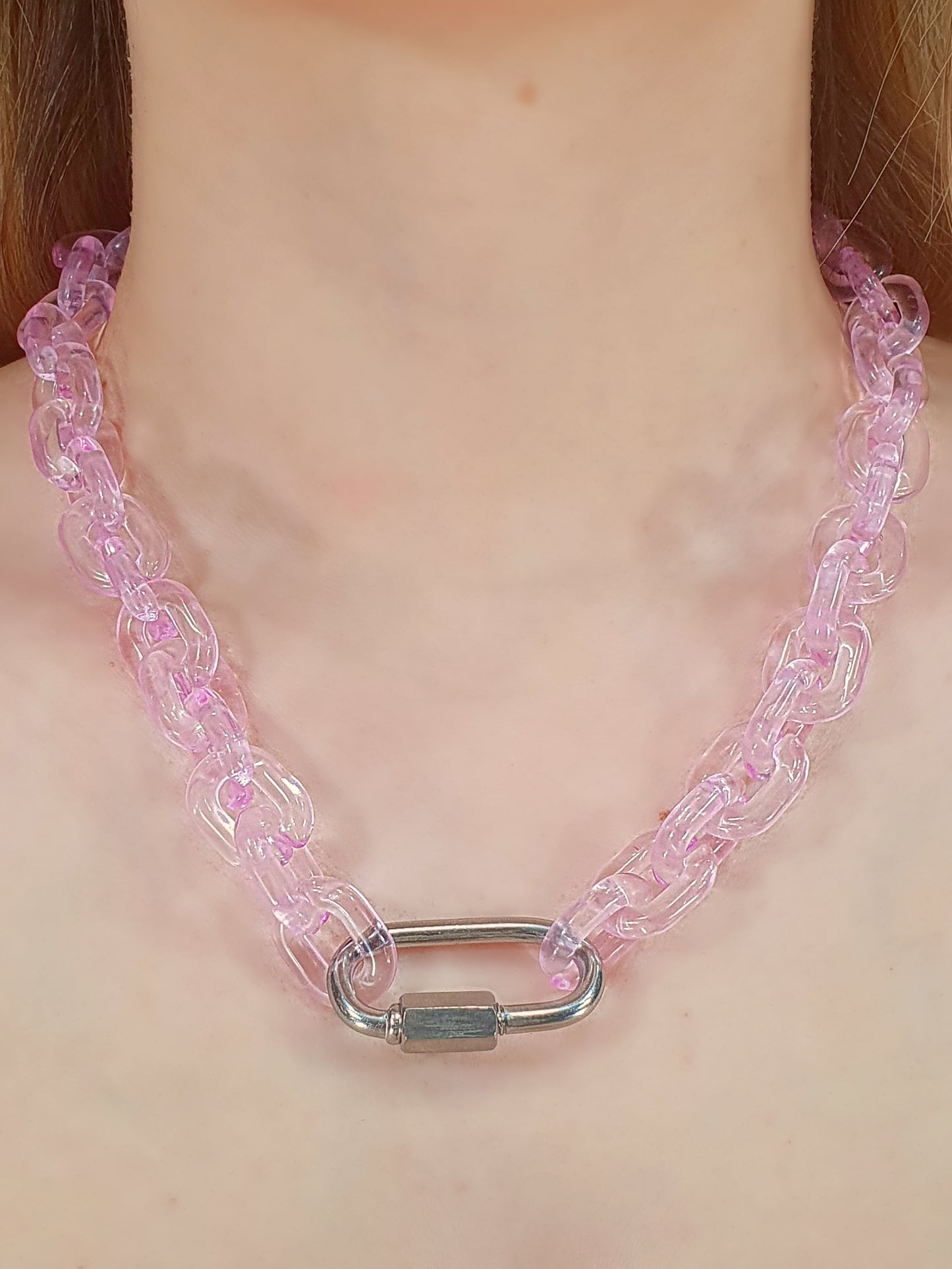 Chunky Chain Baby Pink